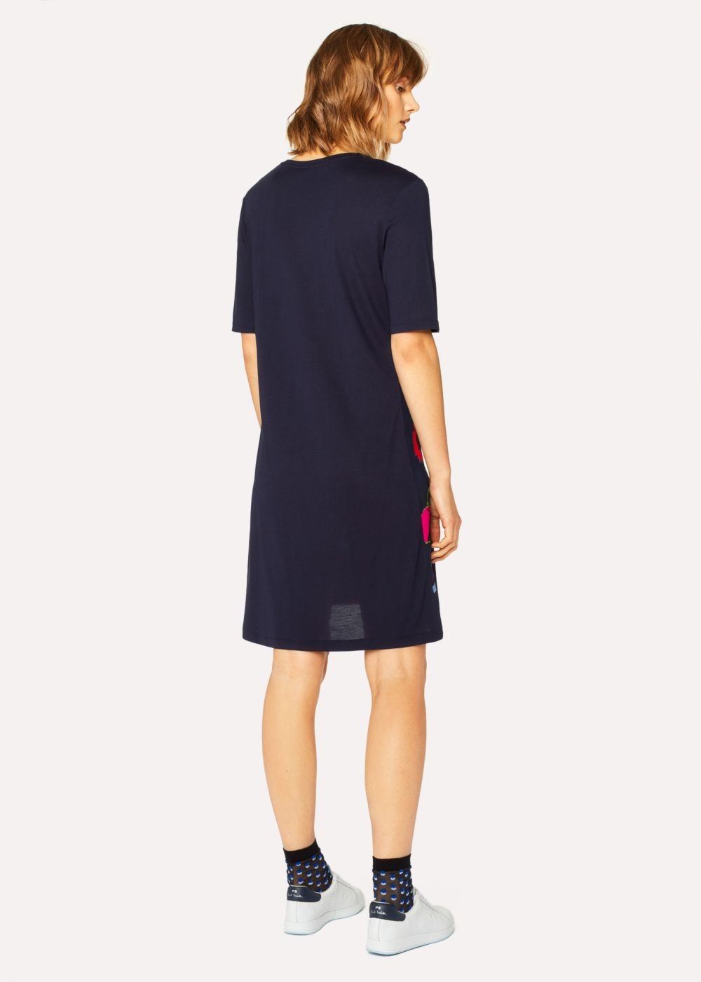 Paul Smith Women's Navy 'artful Lives' Print Jersey Dress