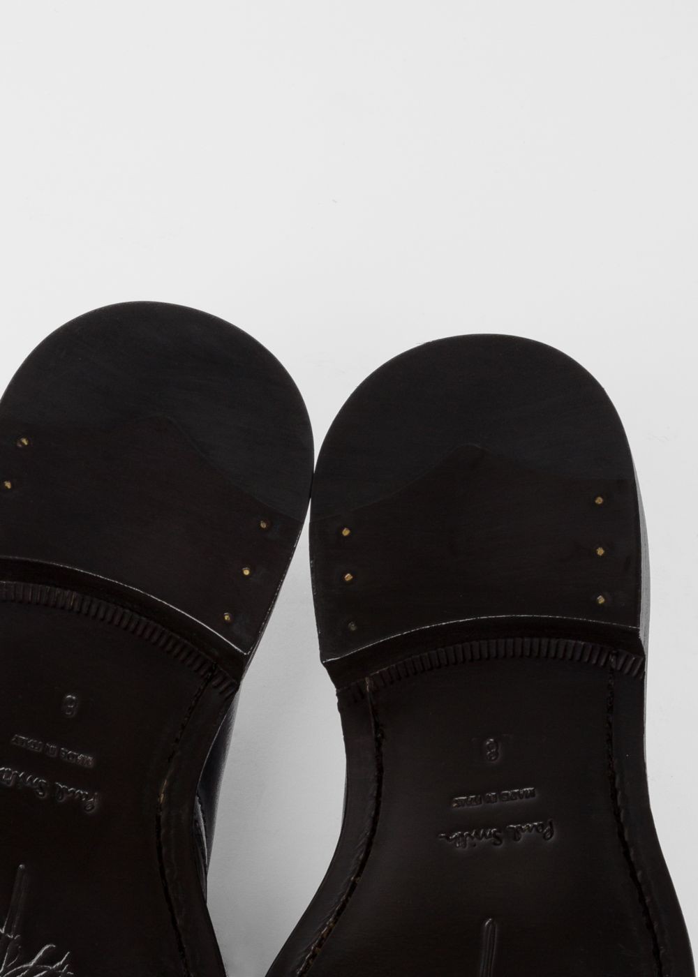 Paul Smith Mens's Dark Navy Leather 'rosen' Derby Sneakers