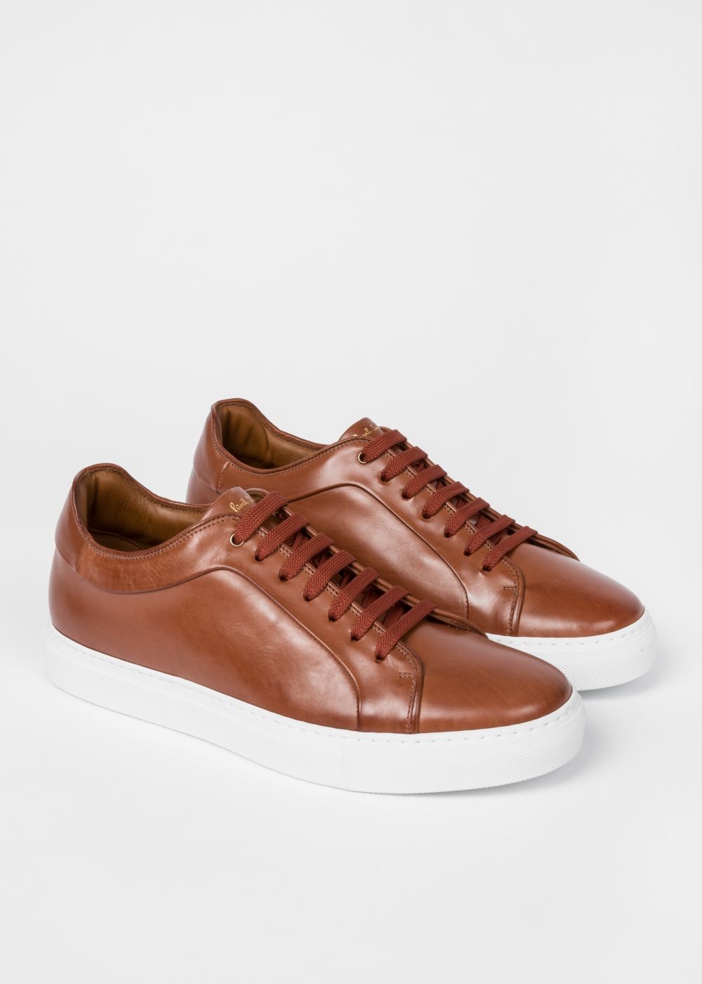 Paul Smith Men's Tan Leather 'basso' Shoe
