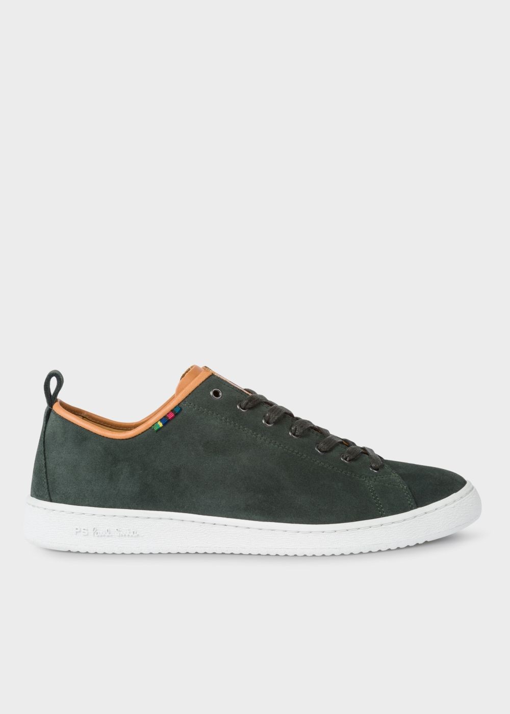 Paul Smith Mens's Dark Green Suede 'miyata' Shoe