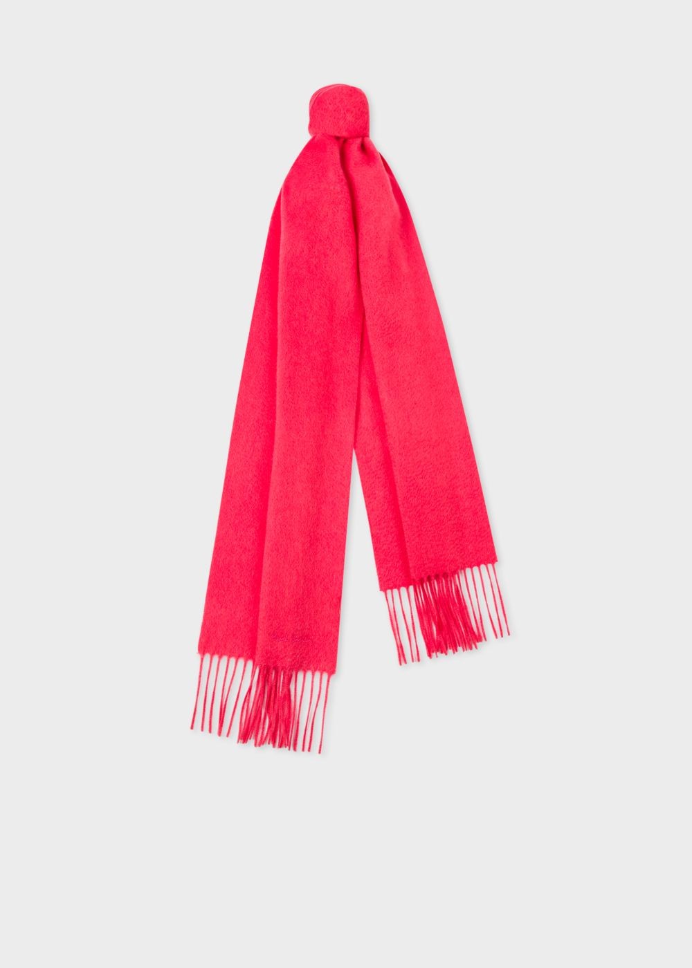 Paul Smith Coral Cashmere Scarf Women