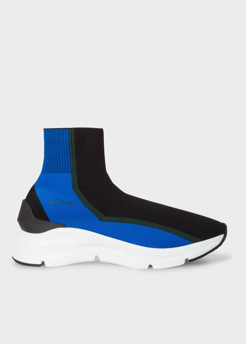 Paul Smith Men's Multi-Coloured Stripe 'sweep' Sock Shoes