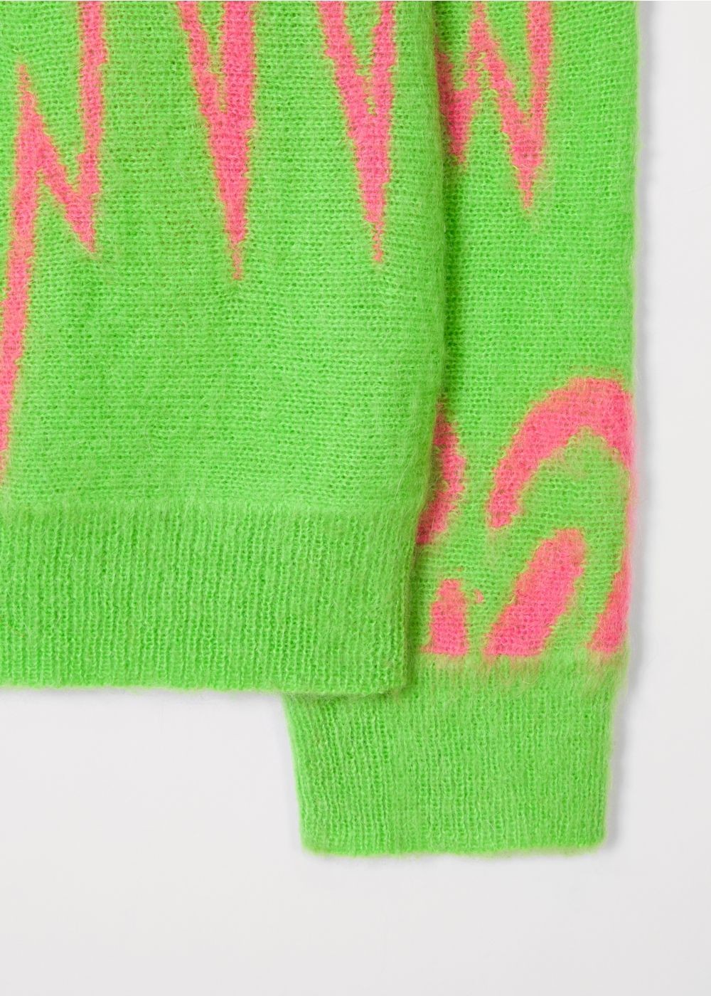 Paul Smith + The Chemical Brothers For Hingston Studio - Green 'born In The Echoes' Sweater Mens