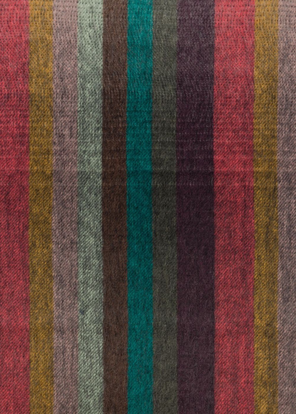 Paul Smith Men's 'artist Stripe' Gradient Cashmere Scarf