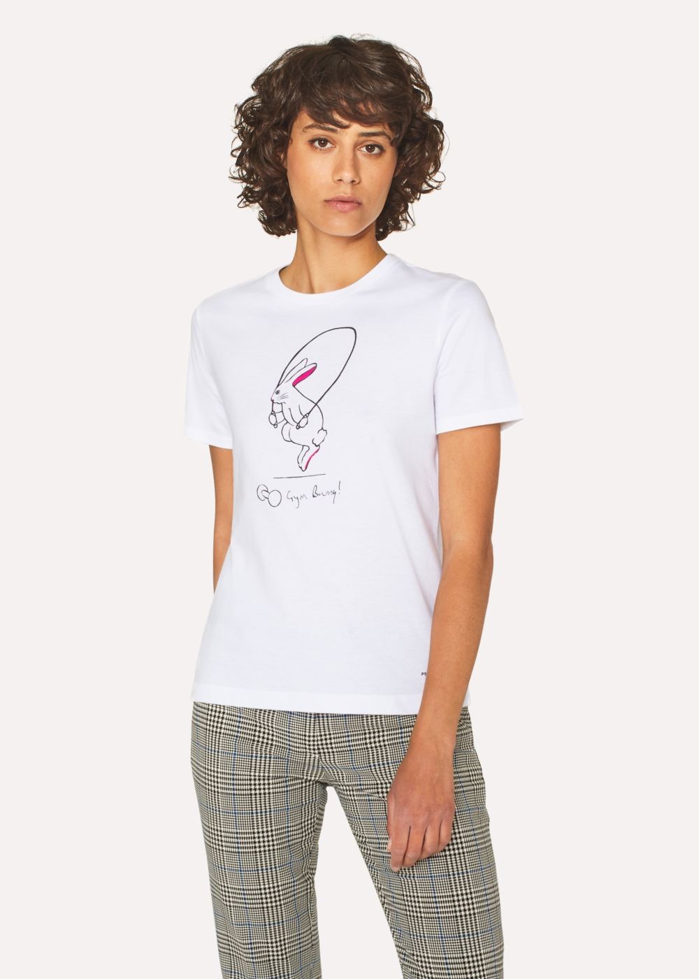 Paul Smith Lady's White 'gym Bunny' Shirts