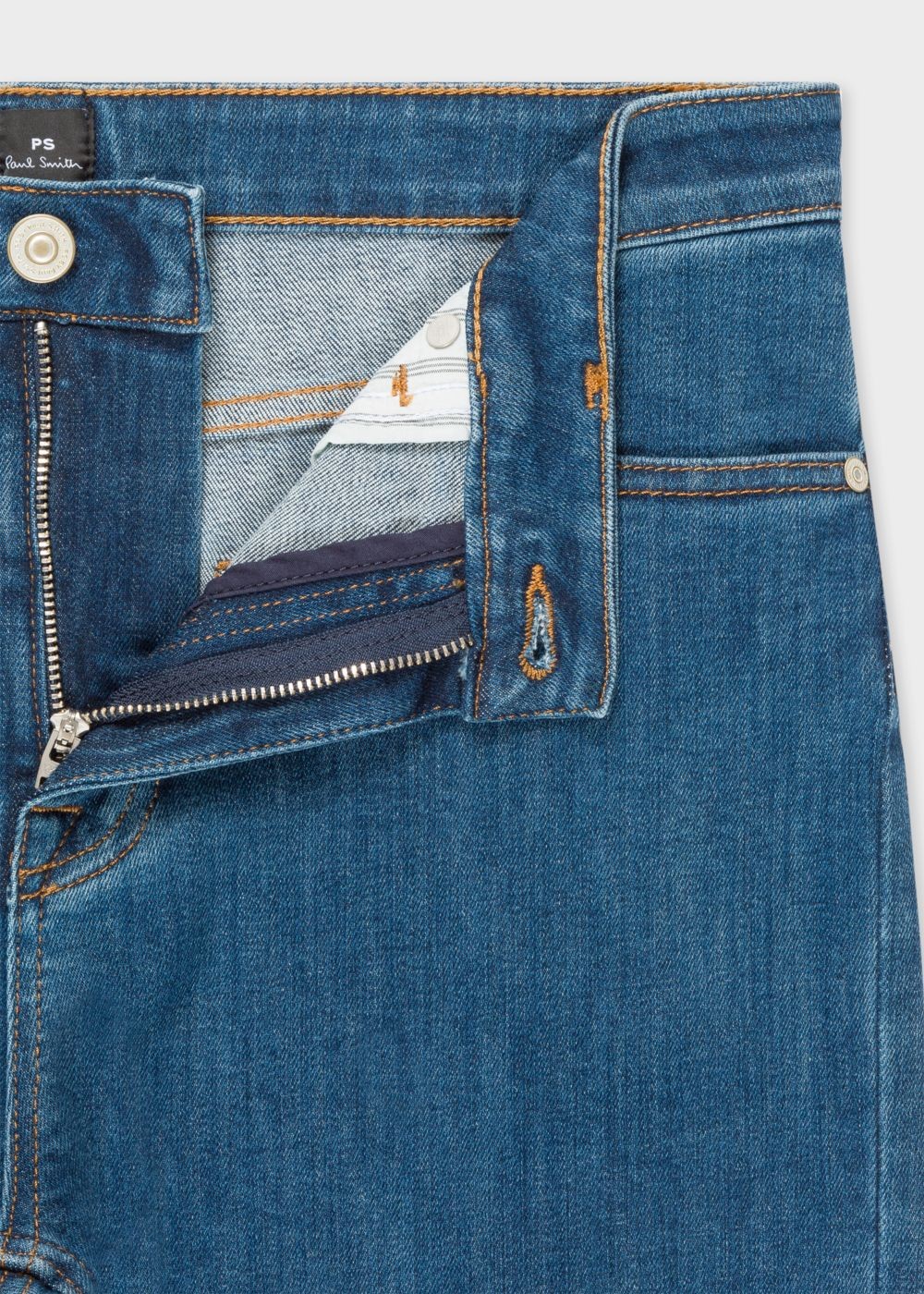 Paul Smith Women's Mid-Wash Girlfriend-Fit Jeans