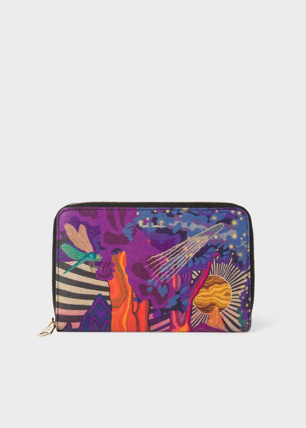 Paul Smith Lady's Medium 'dreamer' Leather Zip-Around Wallet