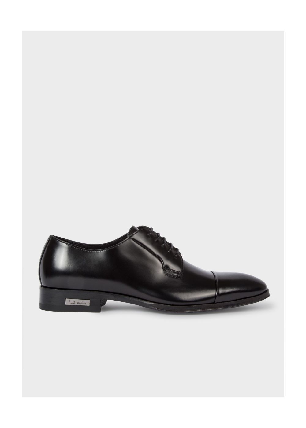 Paul Smith Mens's Black Leather 'spencer' Derby Shoe