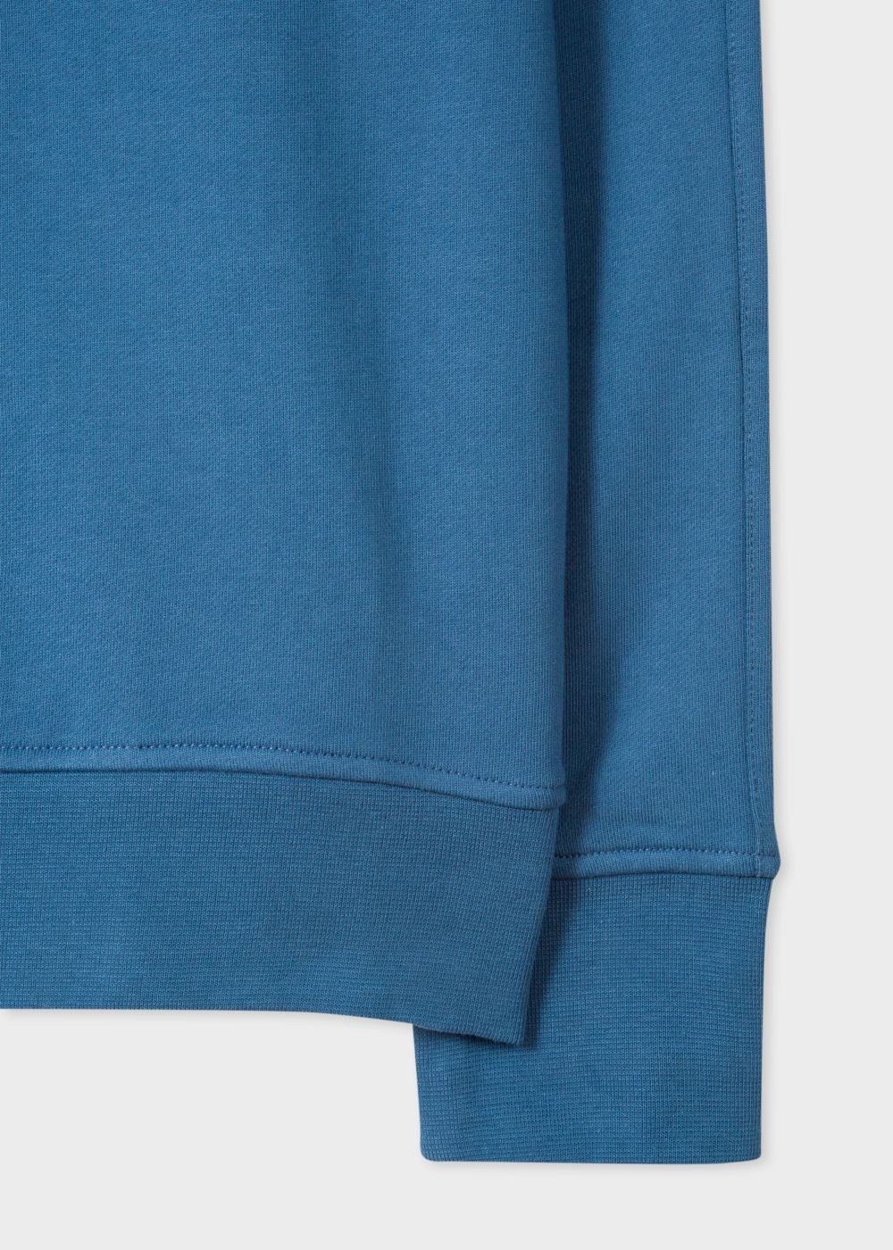 Paul Smith Men's Slate Blue Cotton Embroidered 'dino' Sweatshirt