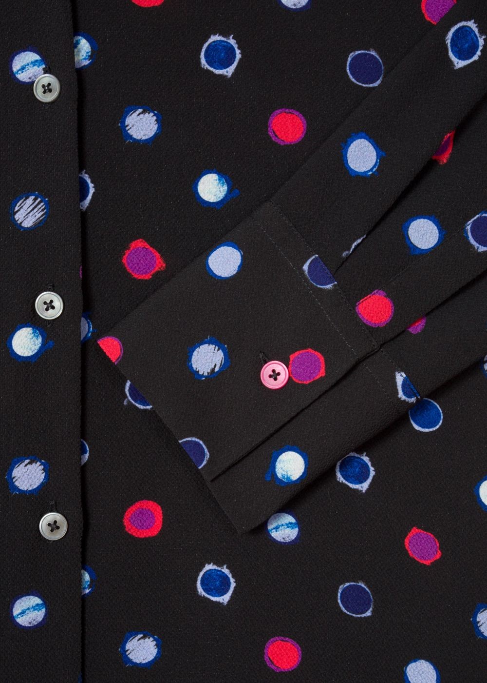 Paul Smith Women's Black 'scribble Spot' Shirts