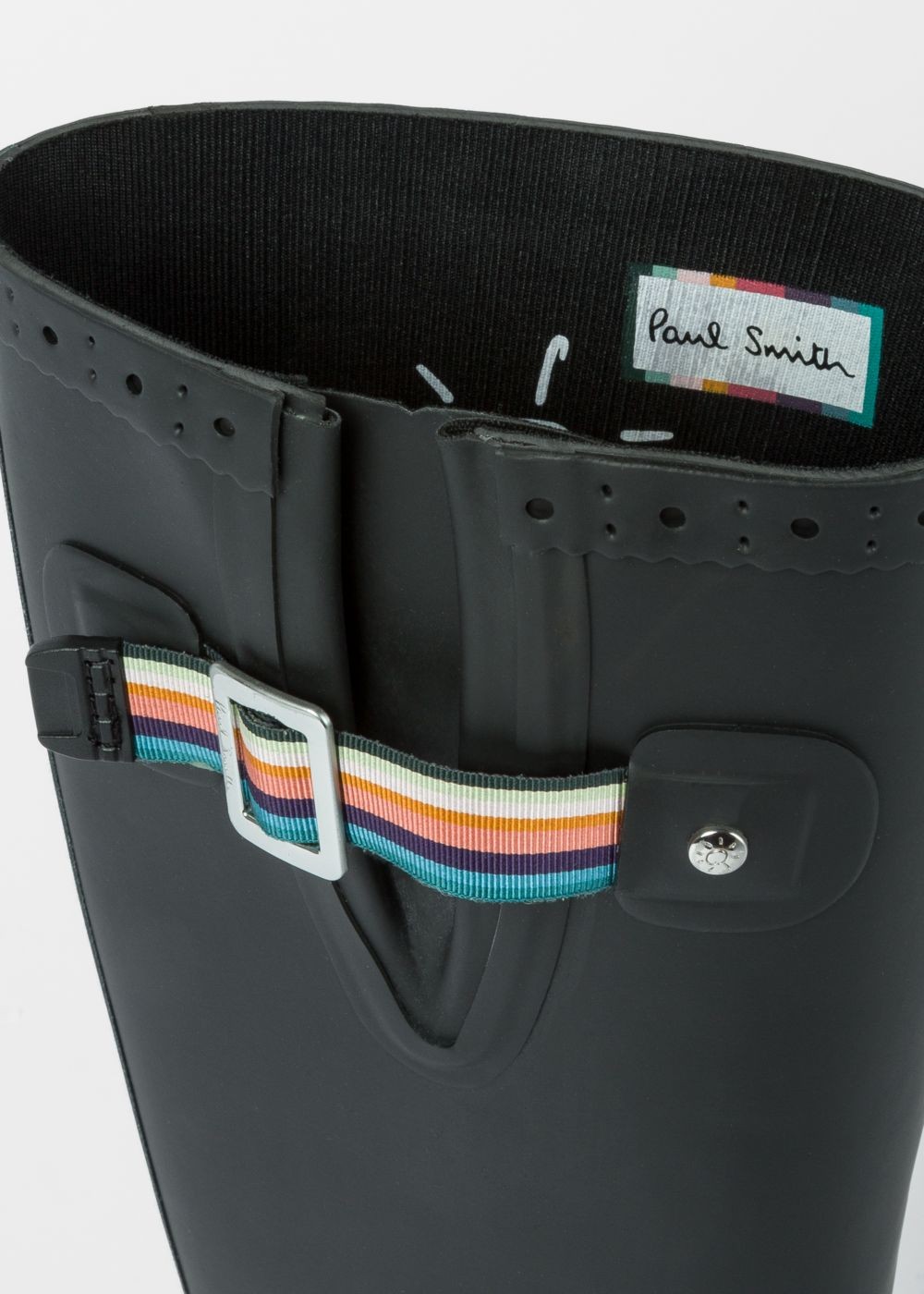 Paul Smith Women's Black Rubber 'idella' Wellington Boots