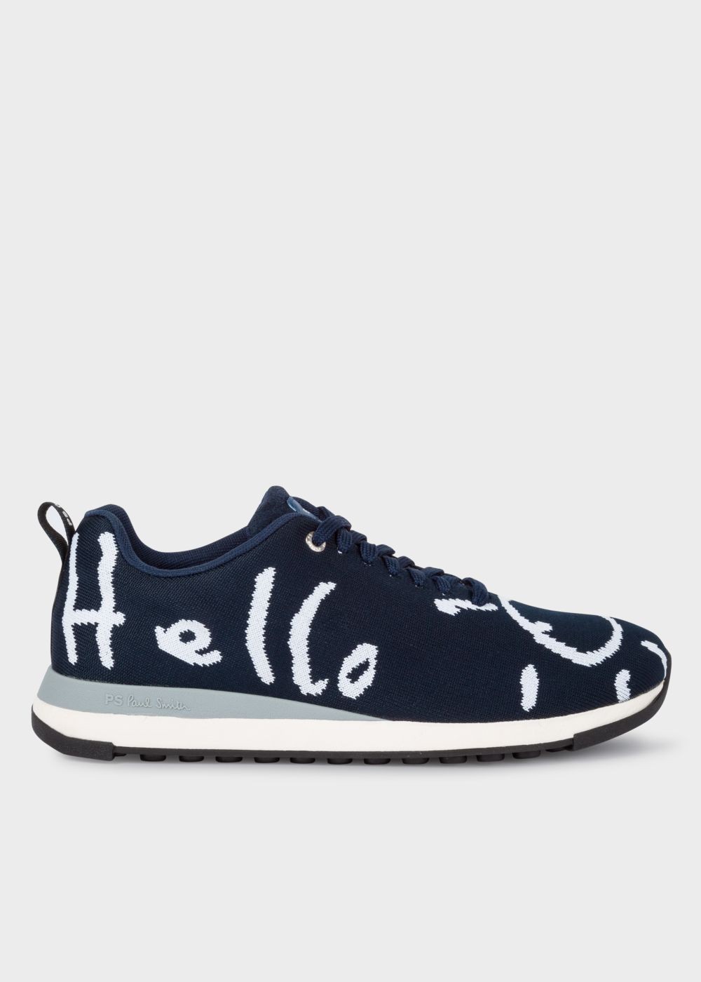 Paul Smith Men's Navy 'doodle' Print 'rappid' Knitted Shoes