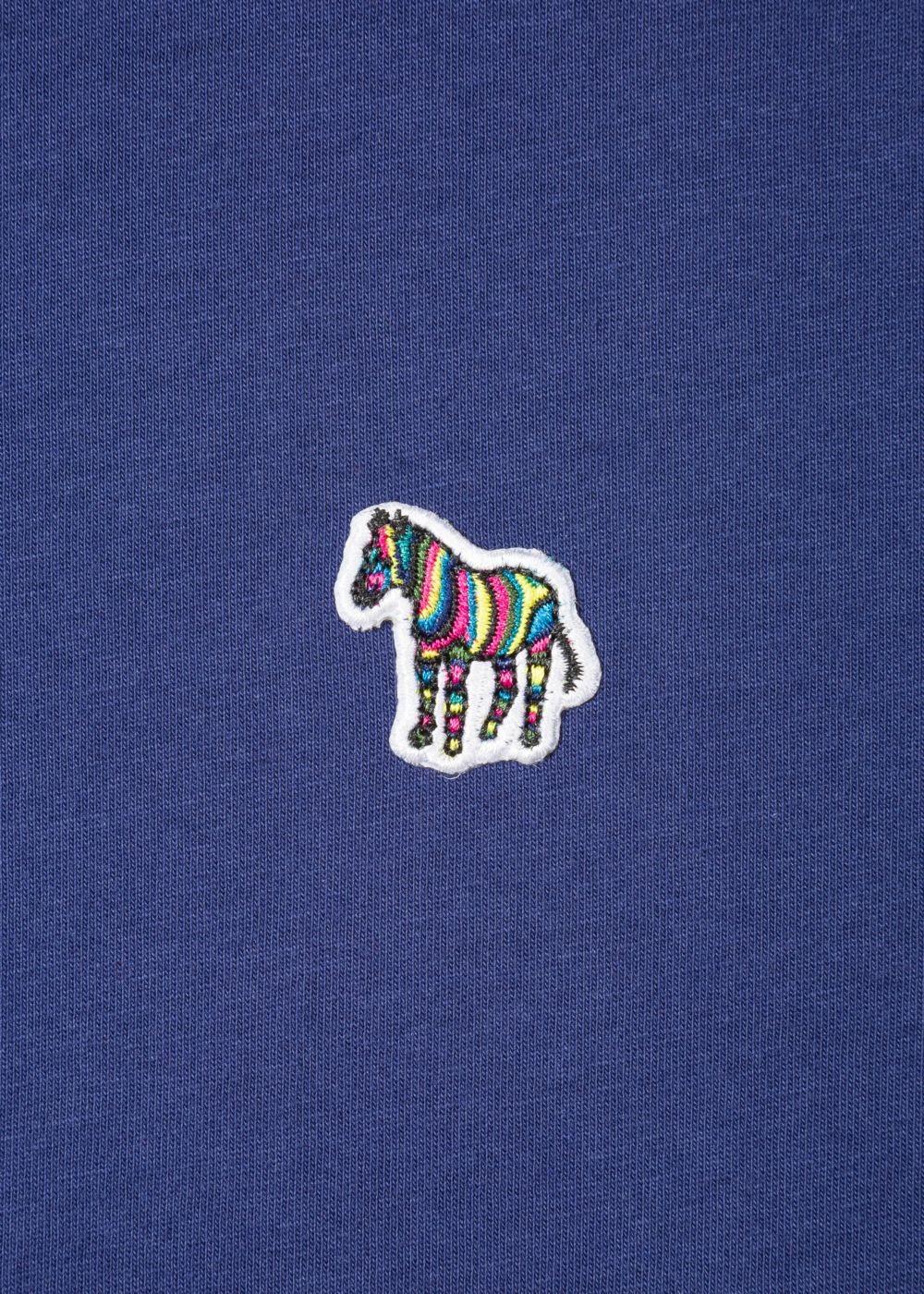 Paul Smith Men's Indigo Organic-Cotton Zebra Logo T-Shirt