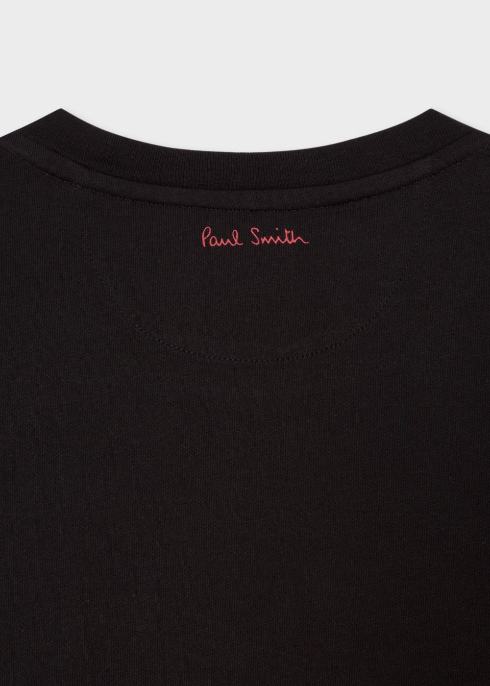 Paul Smith Mens's Black 'rose Collage' Print Cotton T-Shirts