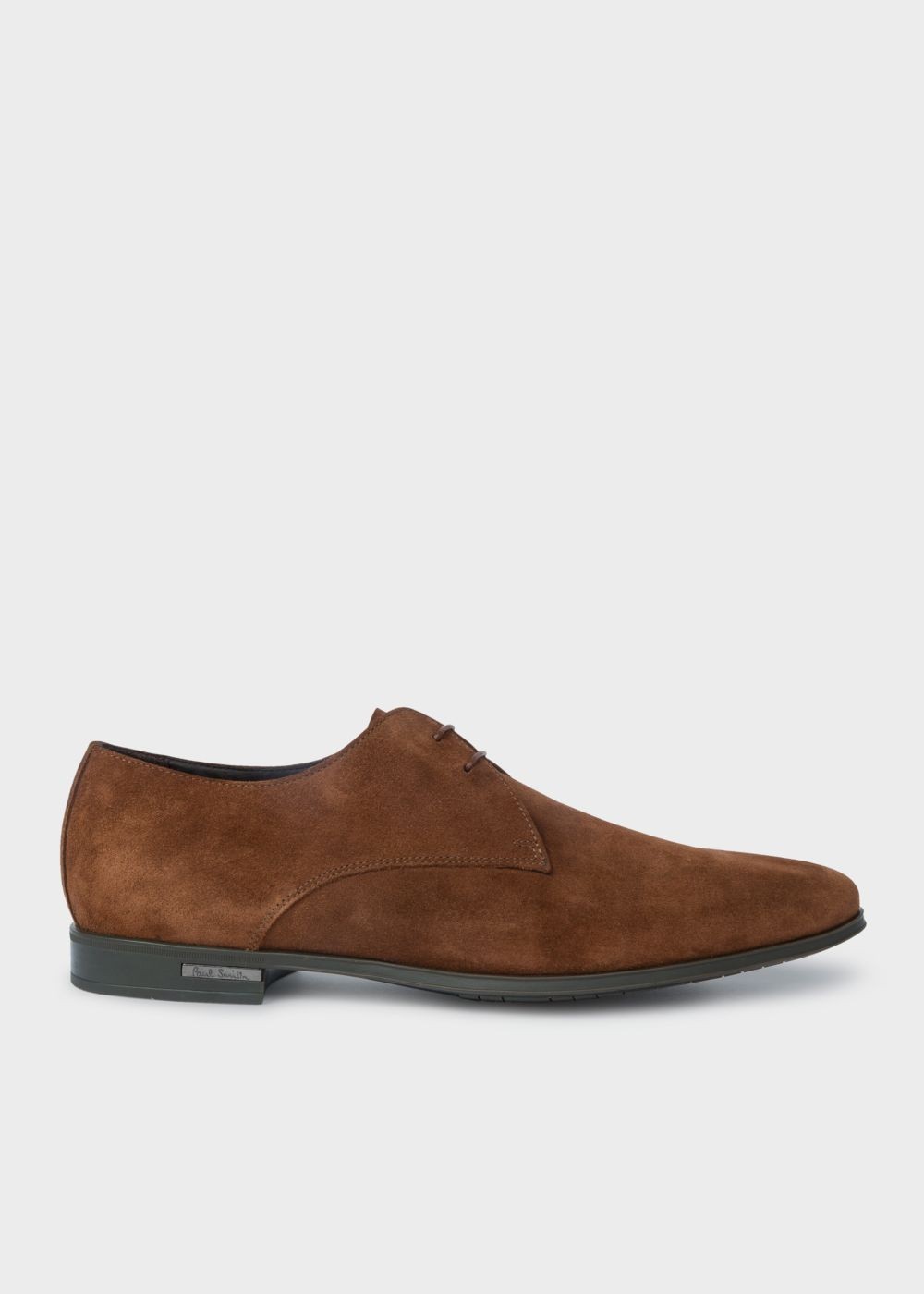 Paul Smith Men's Tan Suede 'coney' Derby Shoes