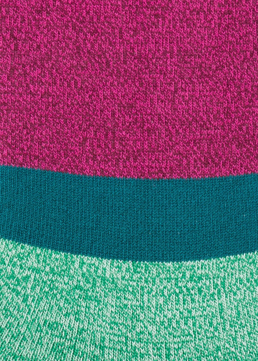 Paul Smith Women's Pink Flecked-Stripe Socks