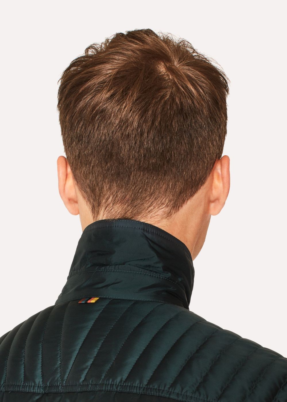Paul Smith Mens's Dark Green Lightweight Down-Filled Jacket