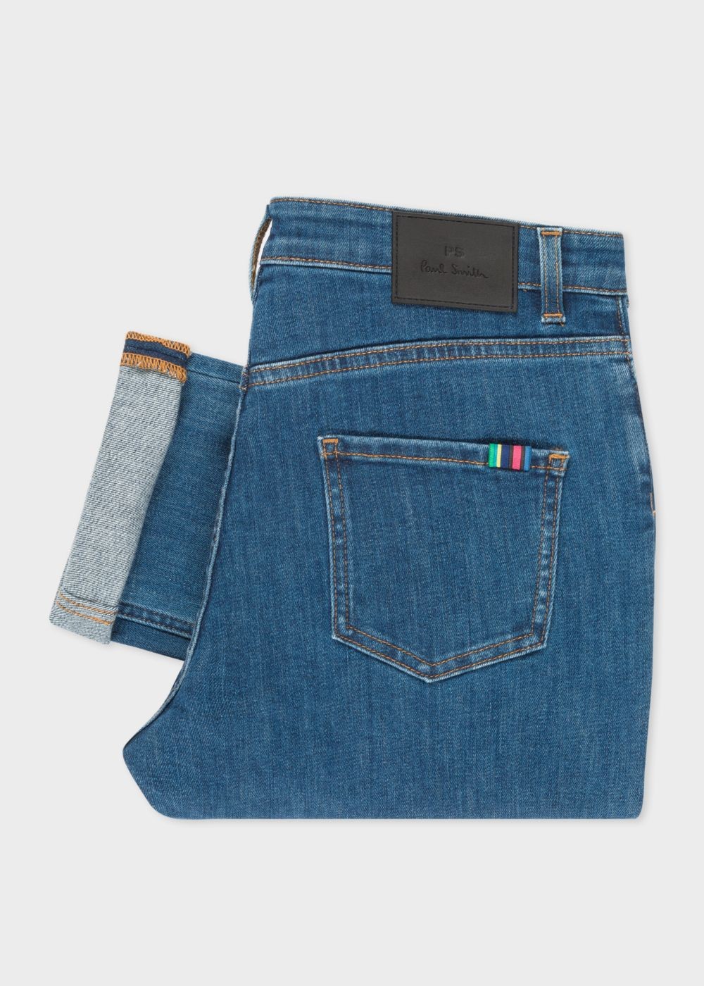 Paul Smith Women's Mid-Wash Girlfriend-Fit Jeans