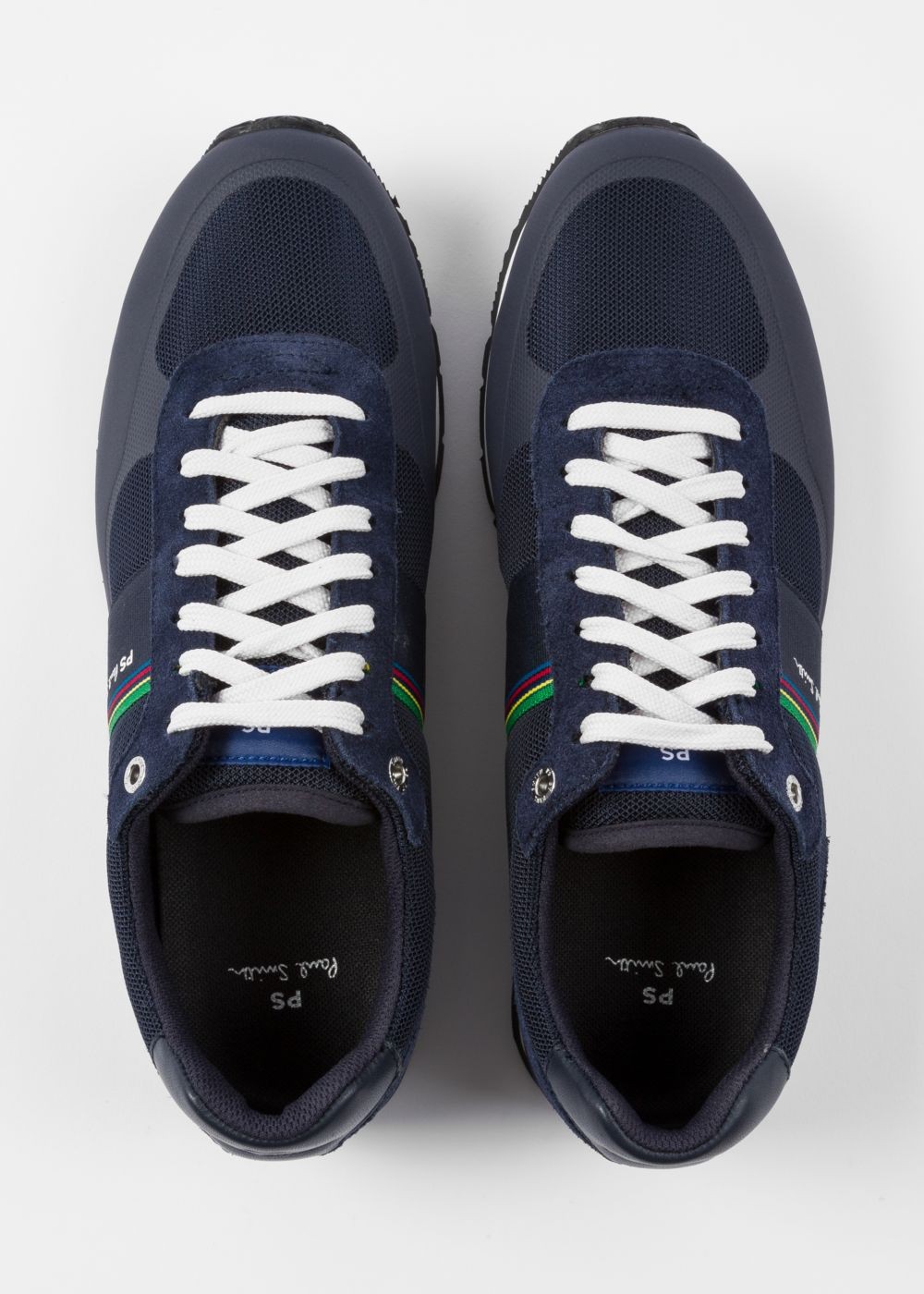 Paul Smith Men's Navy 'ericson' Trainers With 'cycle Stripe' Detail