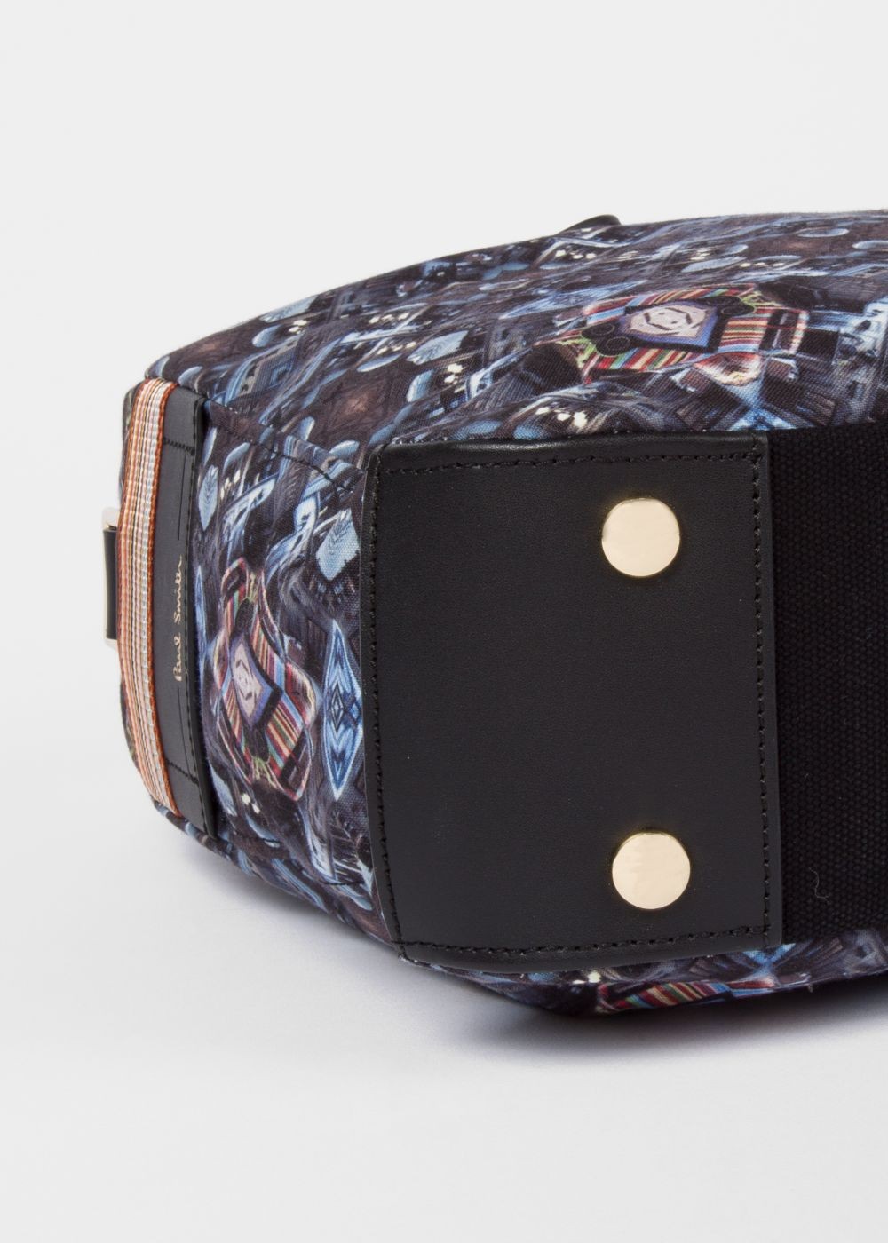 Paul Smith Mens's 'mini Kaleidoscope' Print Canvas Business Folio Accessories
