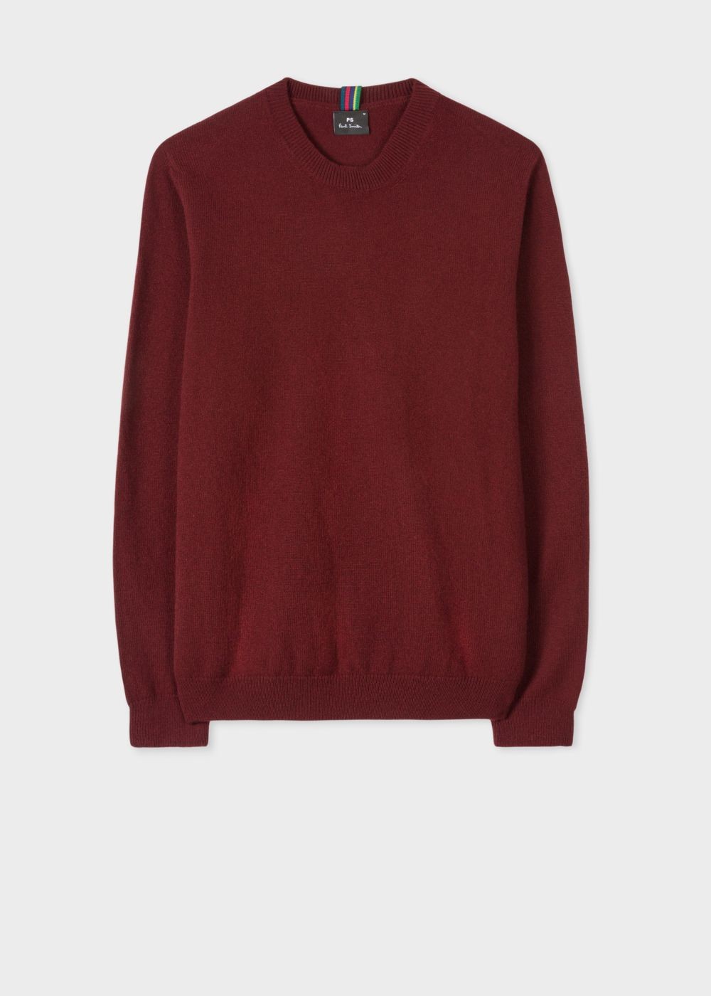Paul Smith Mens's Burgundy Lambswool Sweater