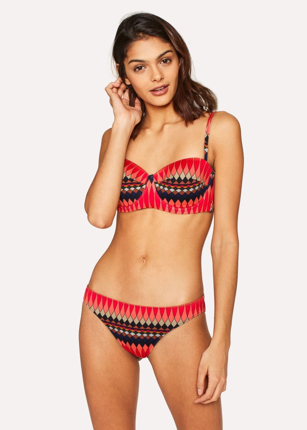 Paul Smith No. - Lady's Multi-Coloured Bandeau Bikini Top