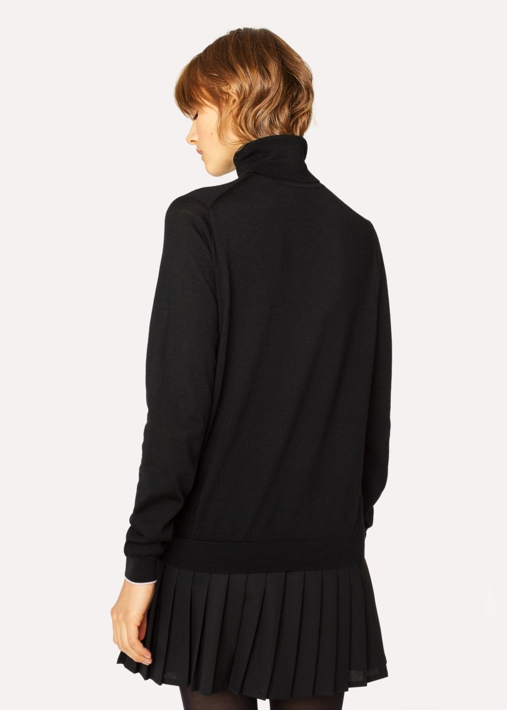 Paul Smith Womens's Black Wool Roll-Neck Sweater