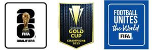 2026 World Cup Qualifiers & Football Unites The World & Concocaf Gold Cup Champions 2023 Badge