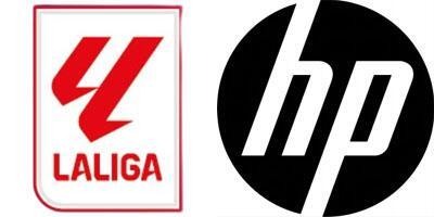 23-24 La Liga Badge & HP Sponsor