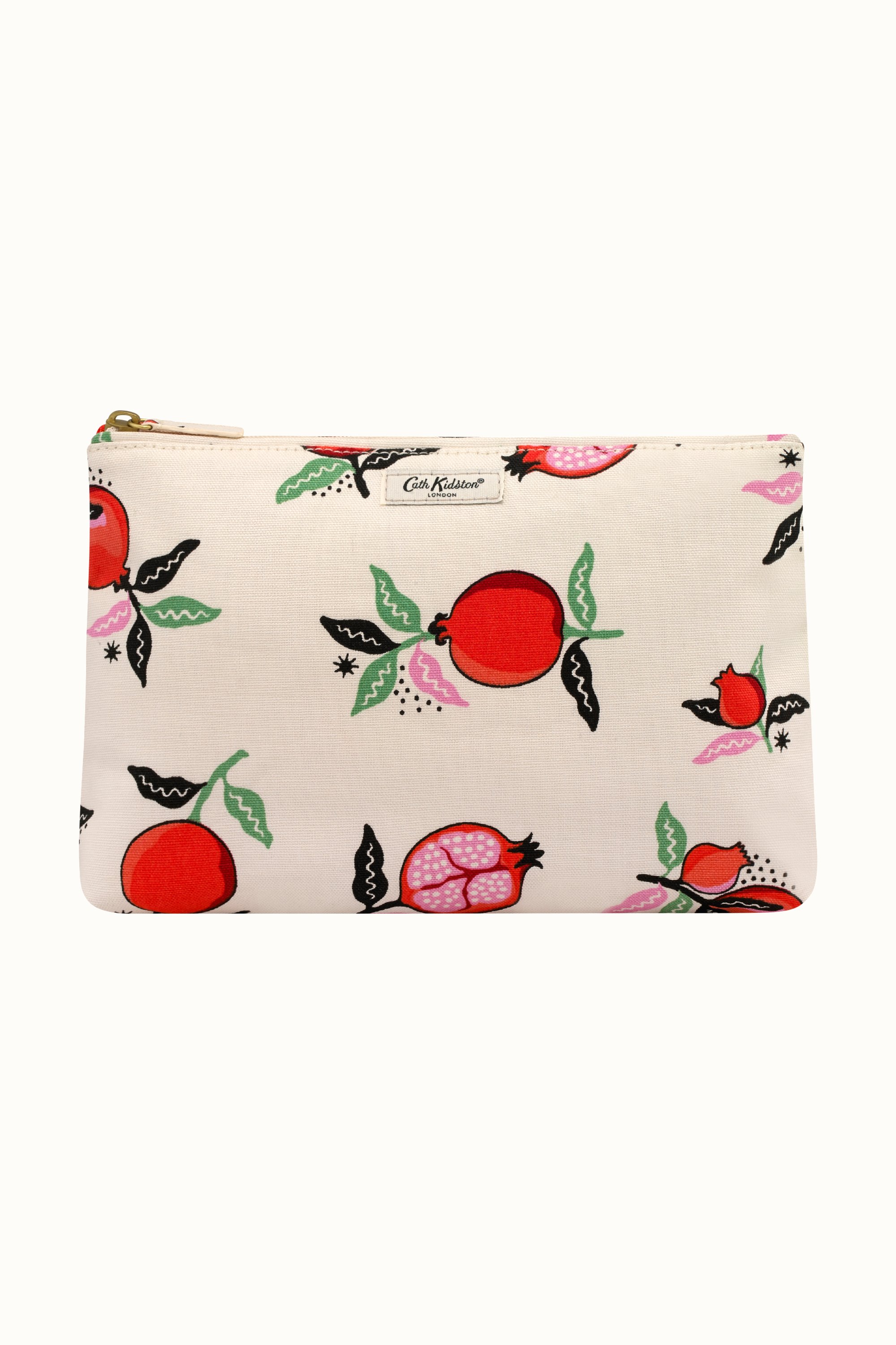 Pomegranate Zip Cosmetic Bag
