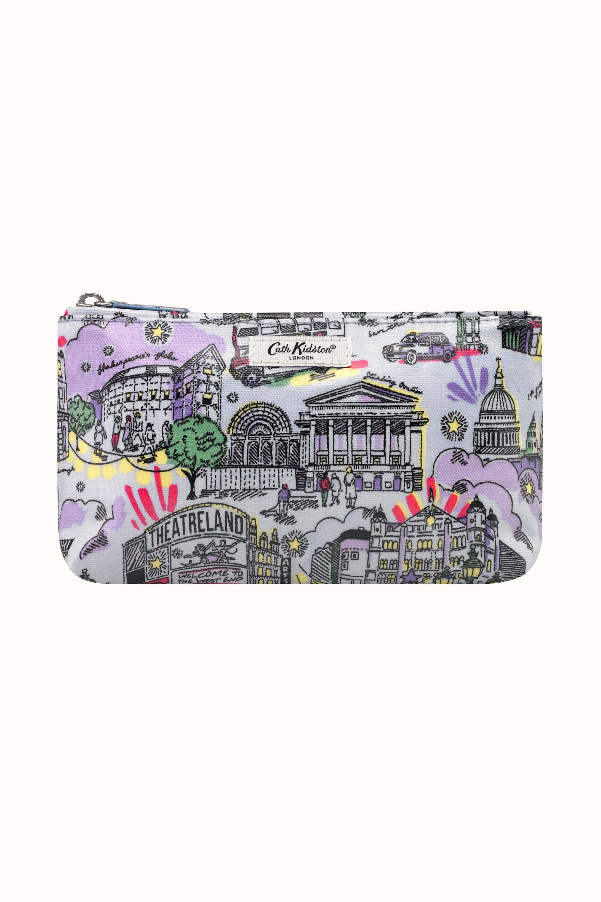 London West End Small Zip Make Up Bag
