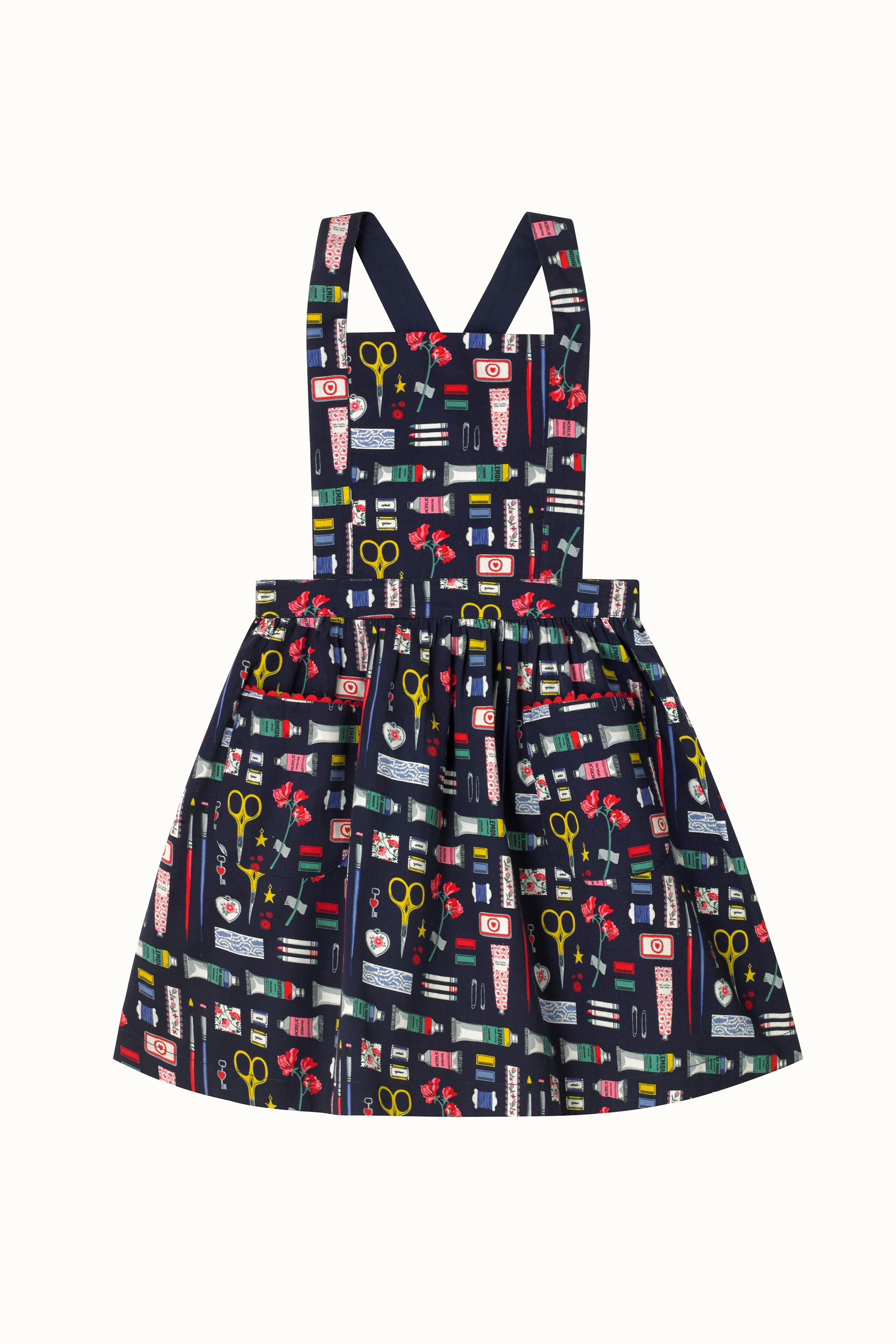 Artist Curator Bonnie Pinafore Dress (1-10 Years)