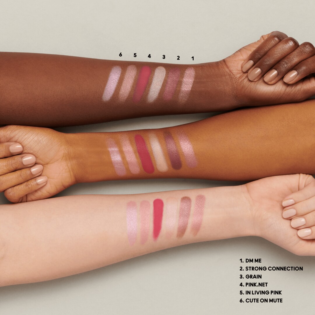 Connect In Colour Eye Shadow Palette: Rose Lens