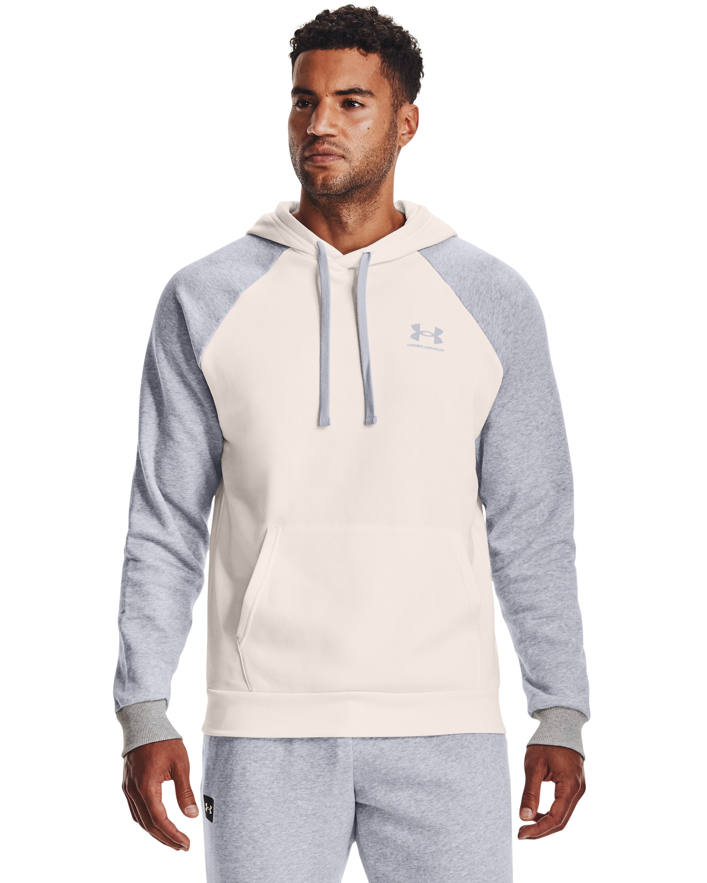 Men's UA Rival Fleece Colorblock Hoodie