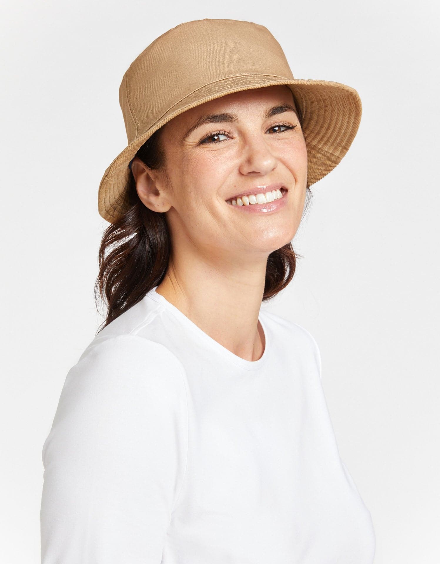 Corduroy Reversible Bucket Hat UPF50+