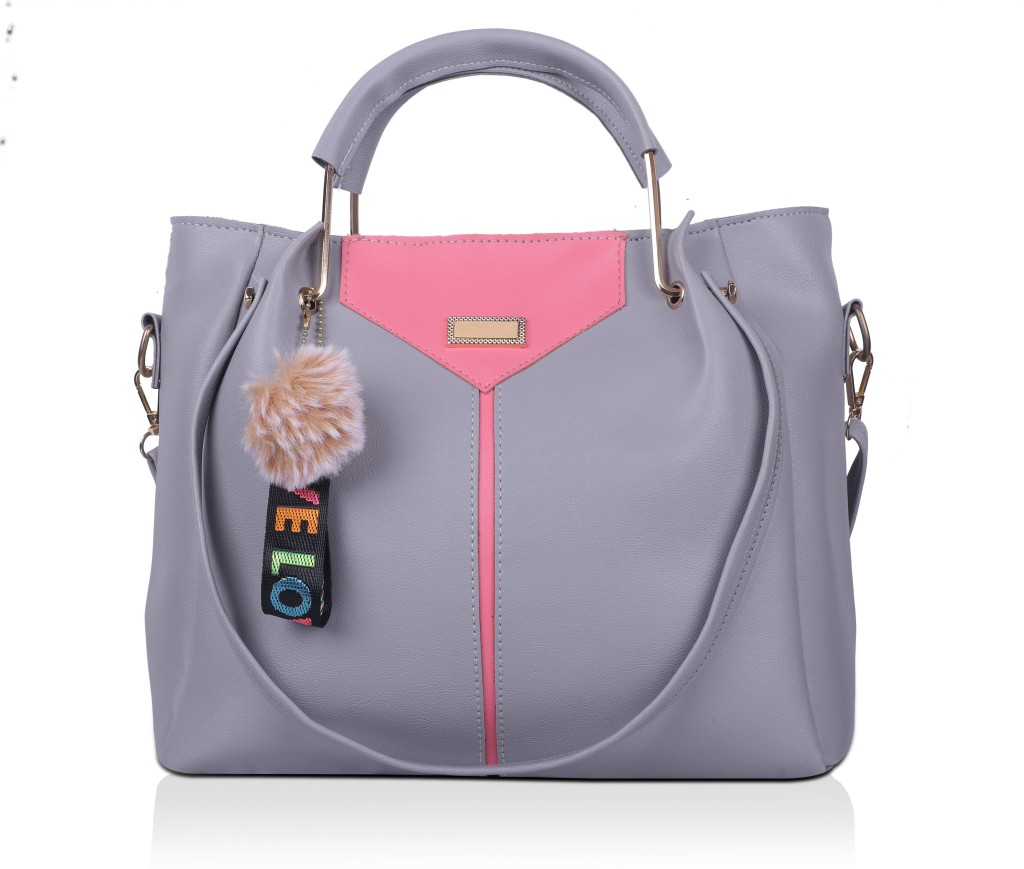 ShezelleWomen Grey Hand-held Bag - Extra Spacious(Pack of: 5)