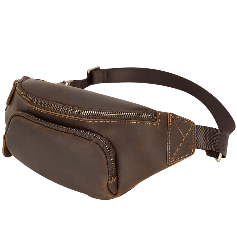Genuine Leather Men s Fanny Pack