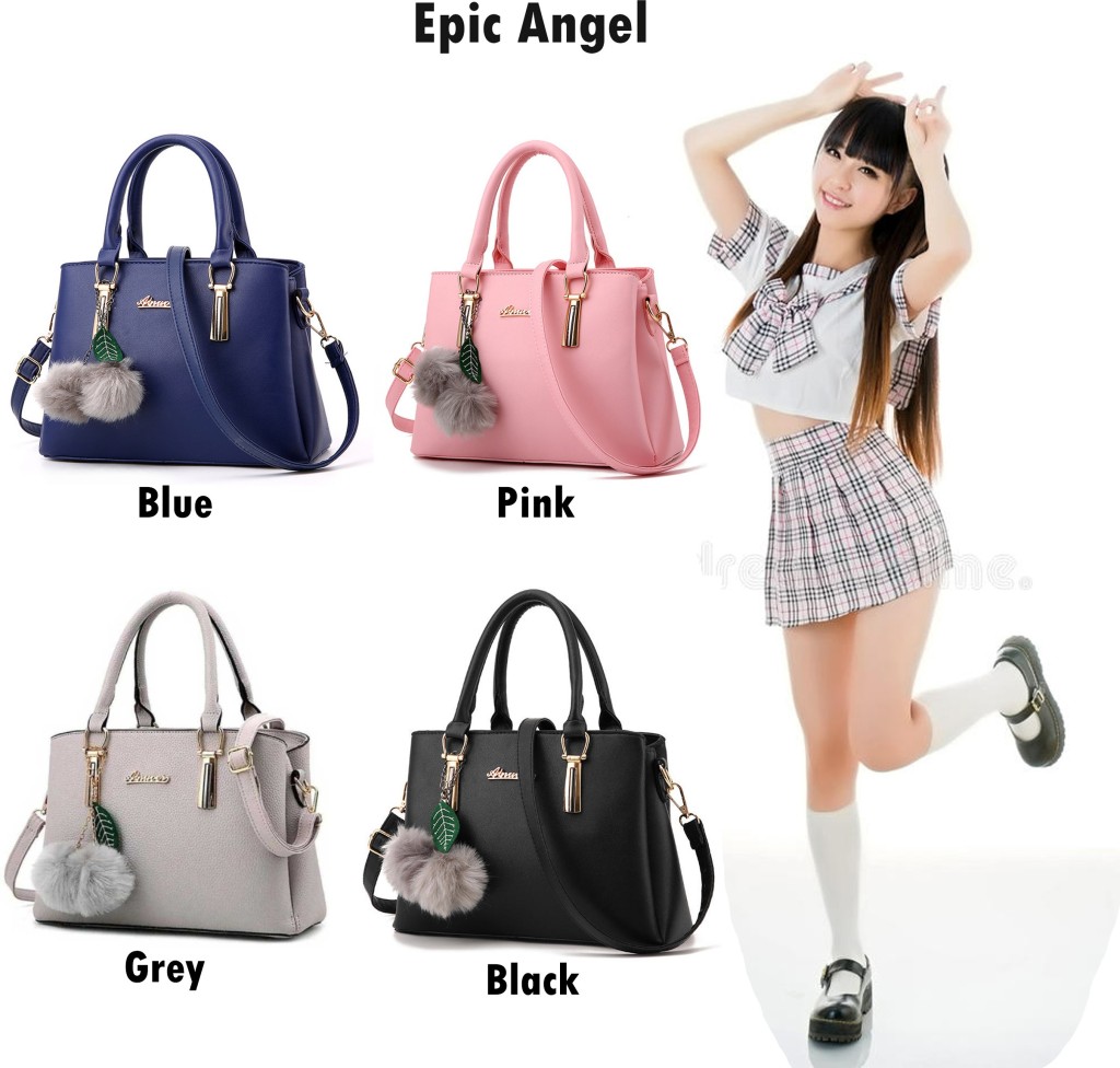 EpicAngleWomen Black Hand-held Bag