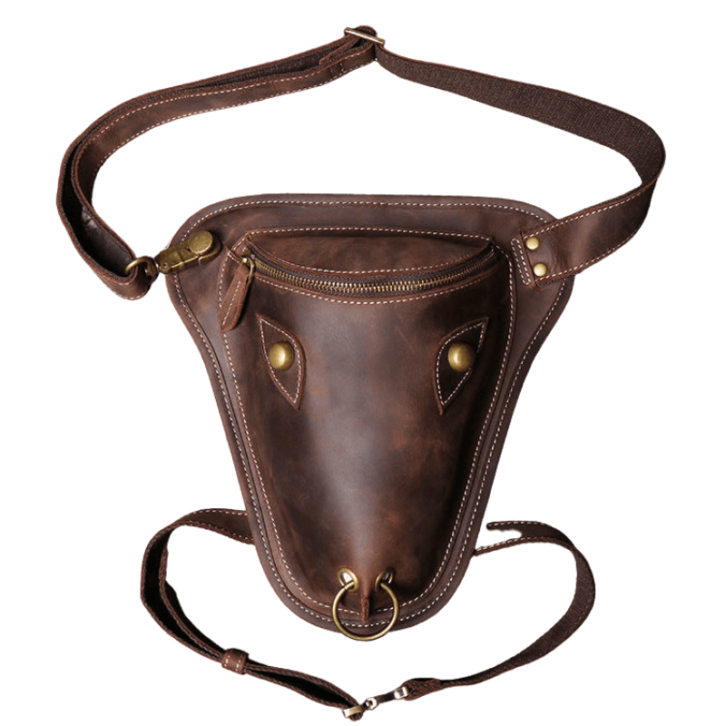 Cool Cow Head Leg Crossbody Bag Fanny Pack