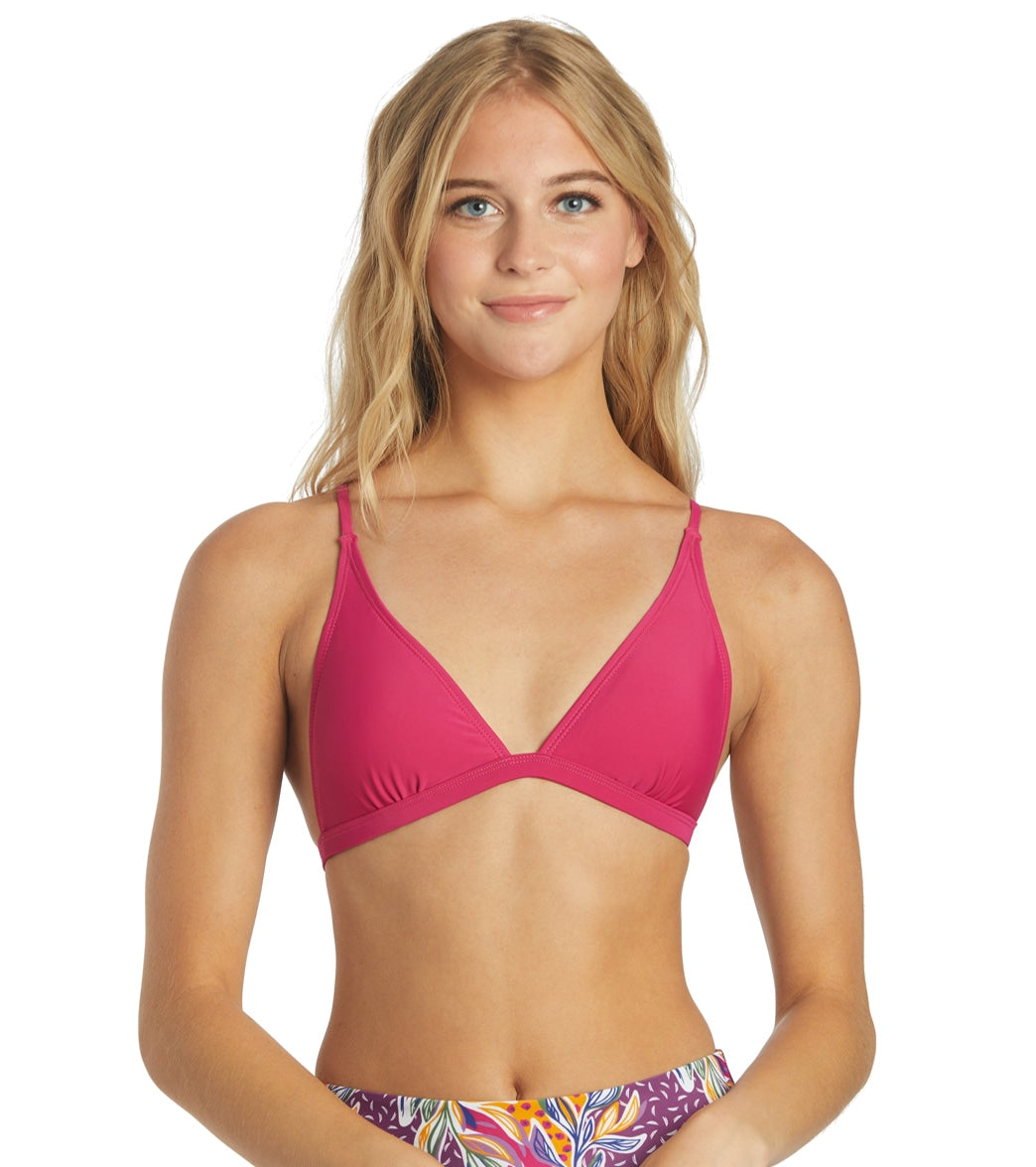 Sporti Active Tie Back Bikini Top Orchid