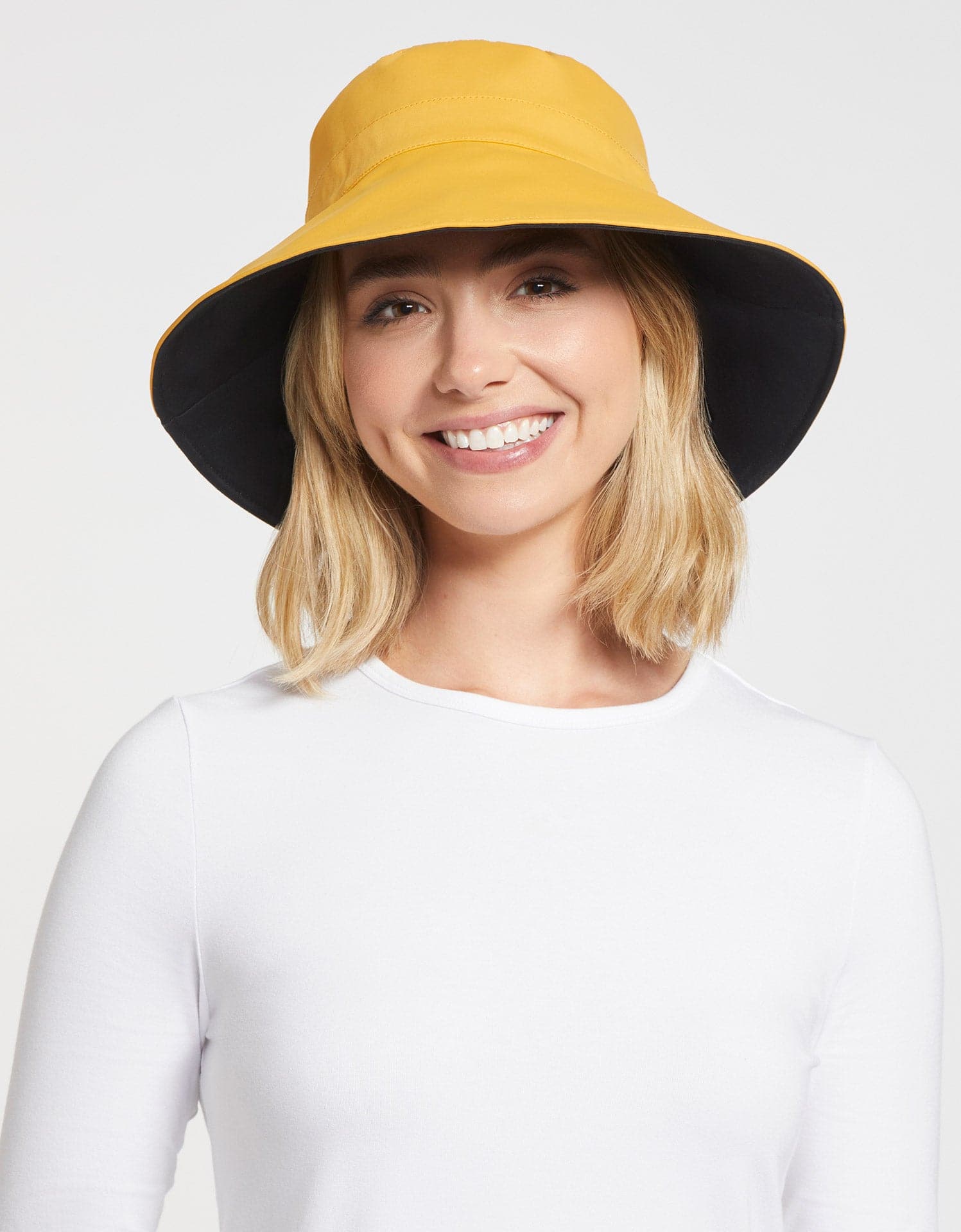 Reversible Wide Brim Beach Hat UPF50+