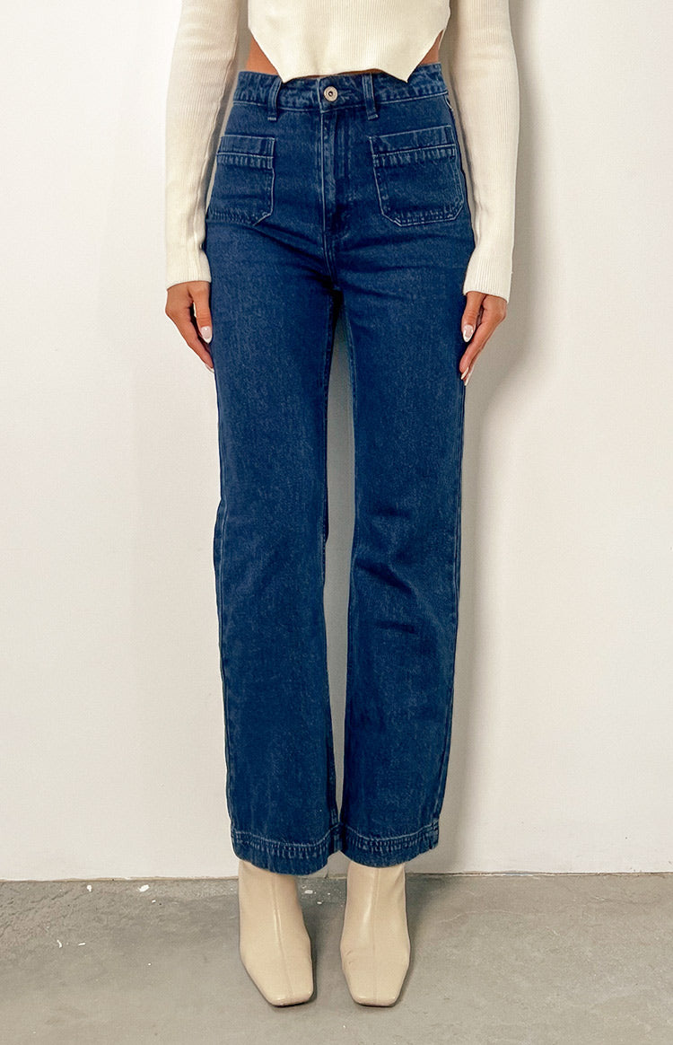 Blayke Dark Blue Denim Jeans