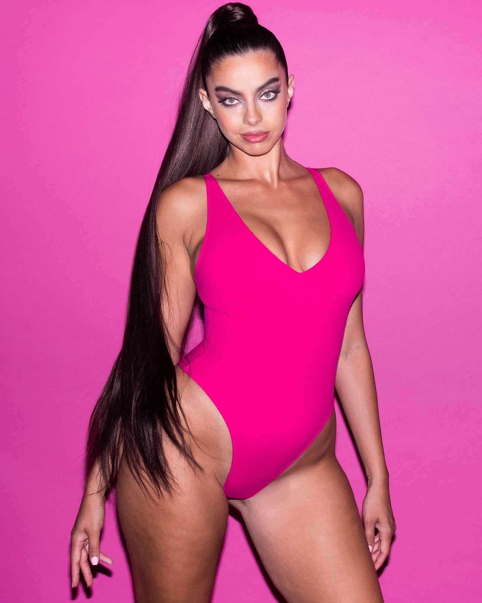 Hi Cut Plungey - Pink