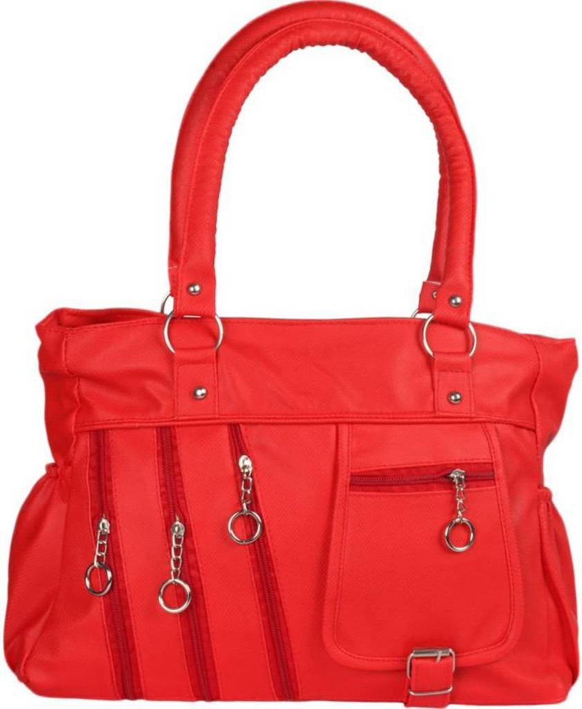 SIRISHAWomen Red Hand-held Bag - Extra Spacious