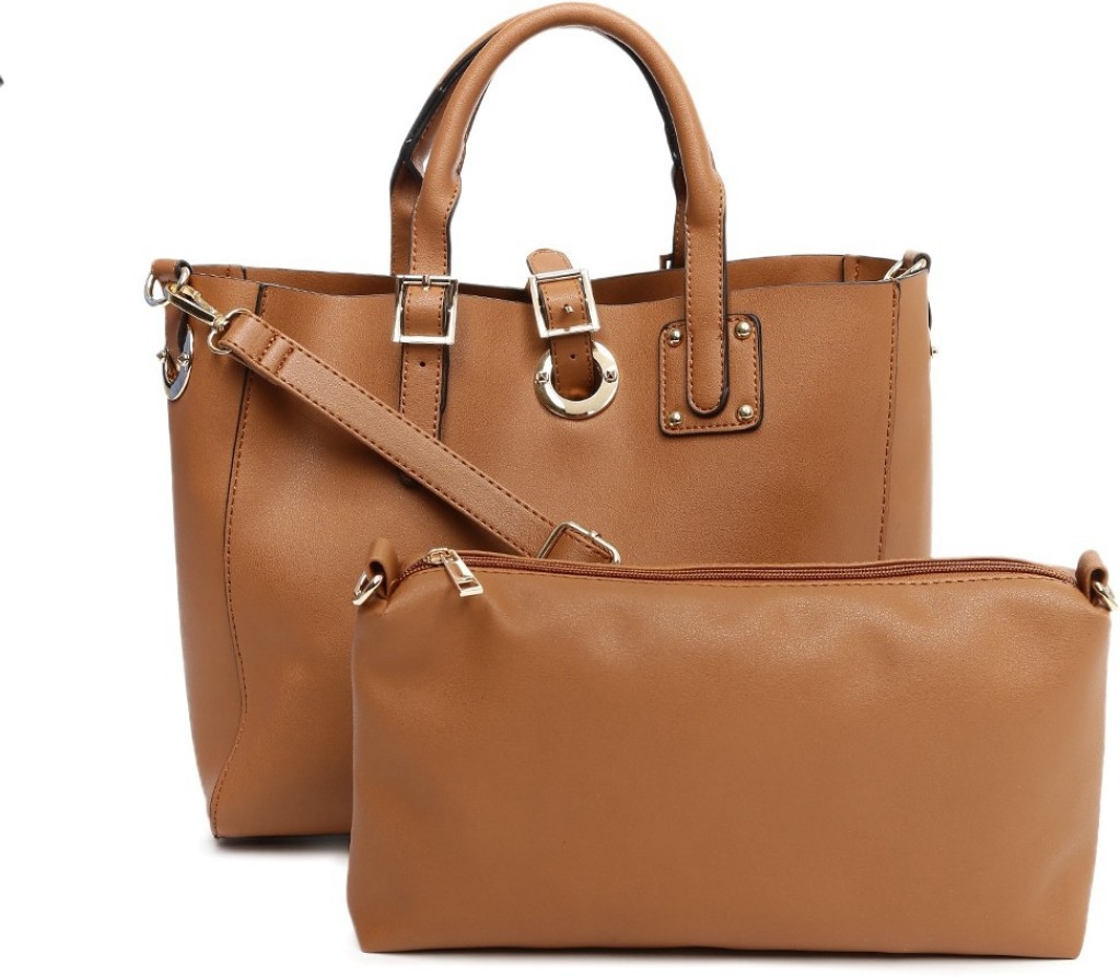 DressberryWomen Tan Shoulder Bag - Regular Size