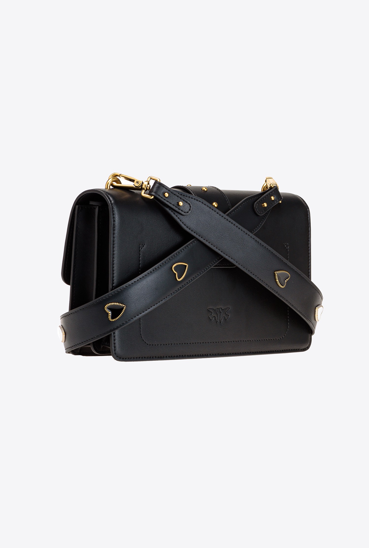 Classic Love Bag Icon with jewel shoulder strap