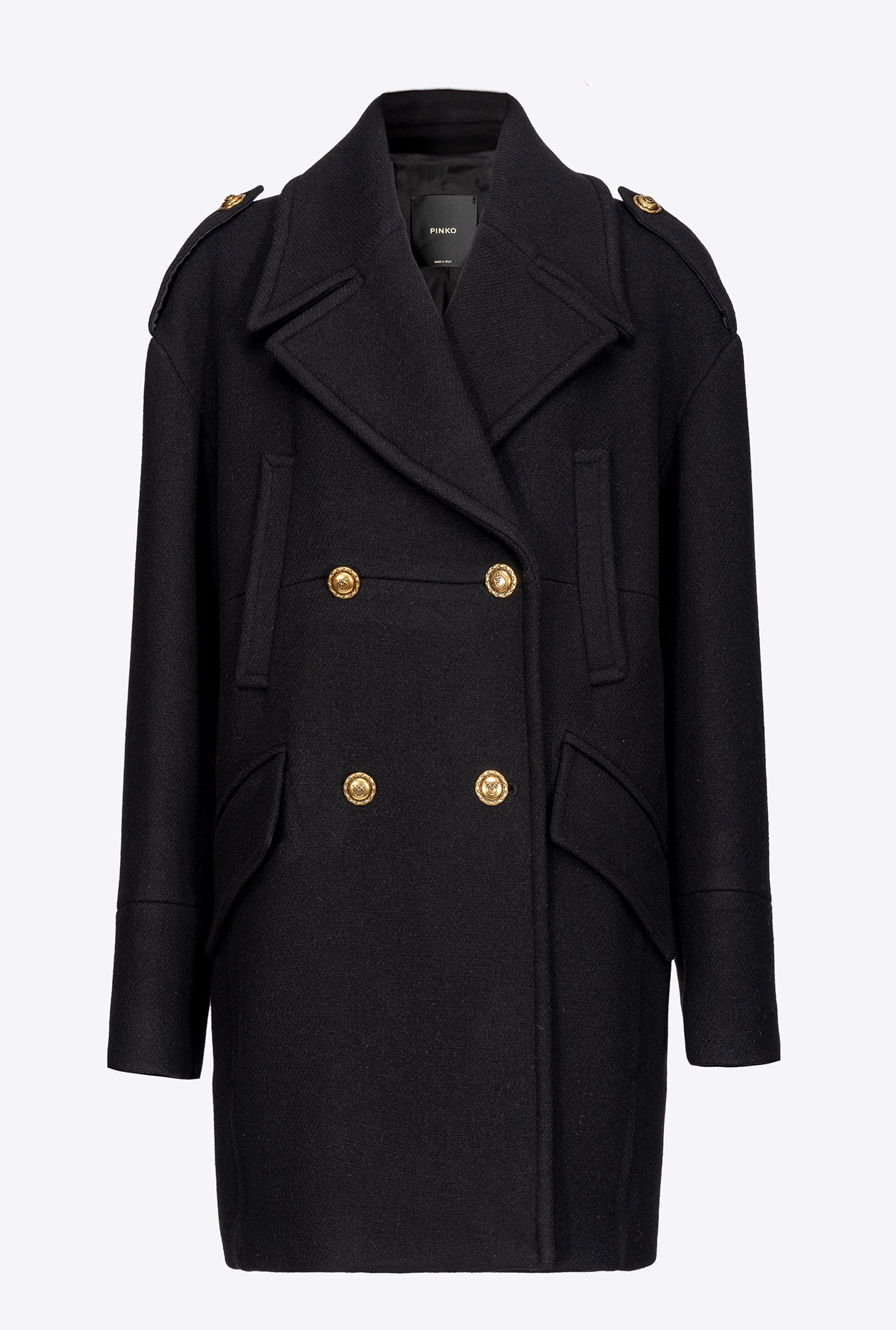 Cloth pea coat