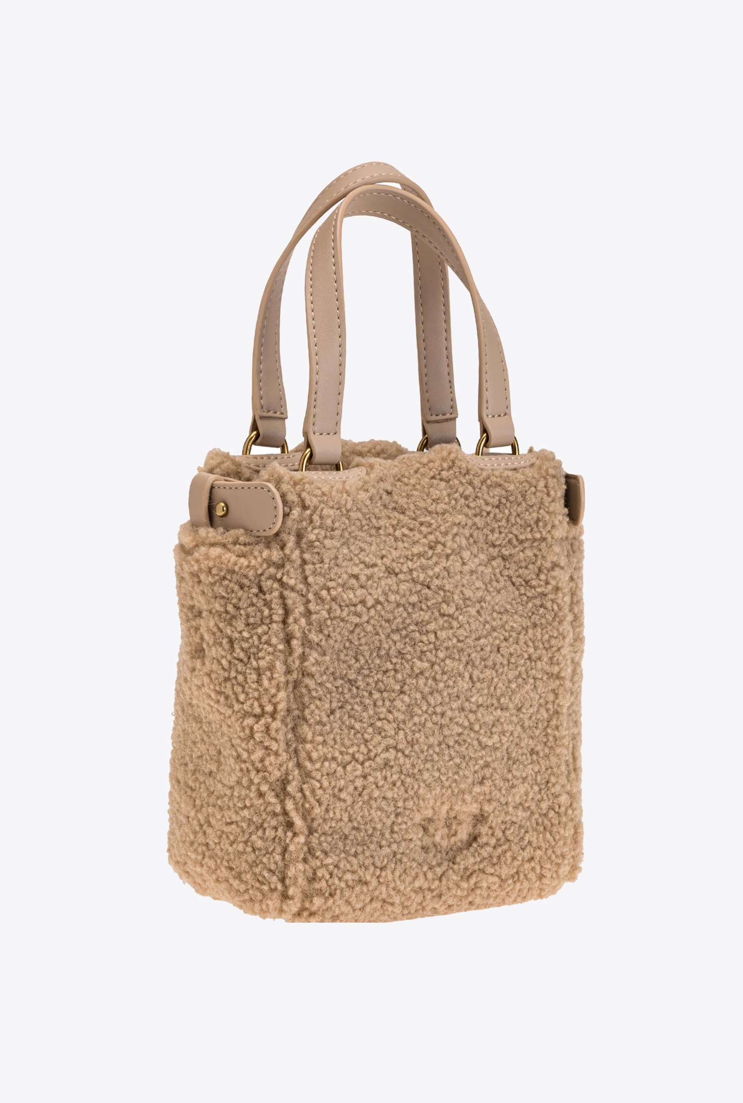 Mini Everyday Shopper Bag faux fur