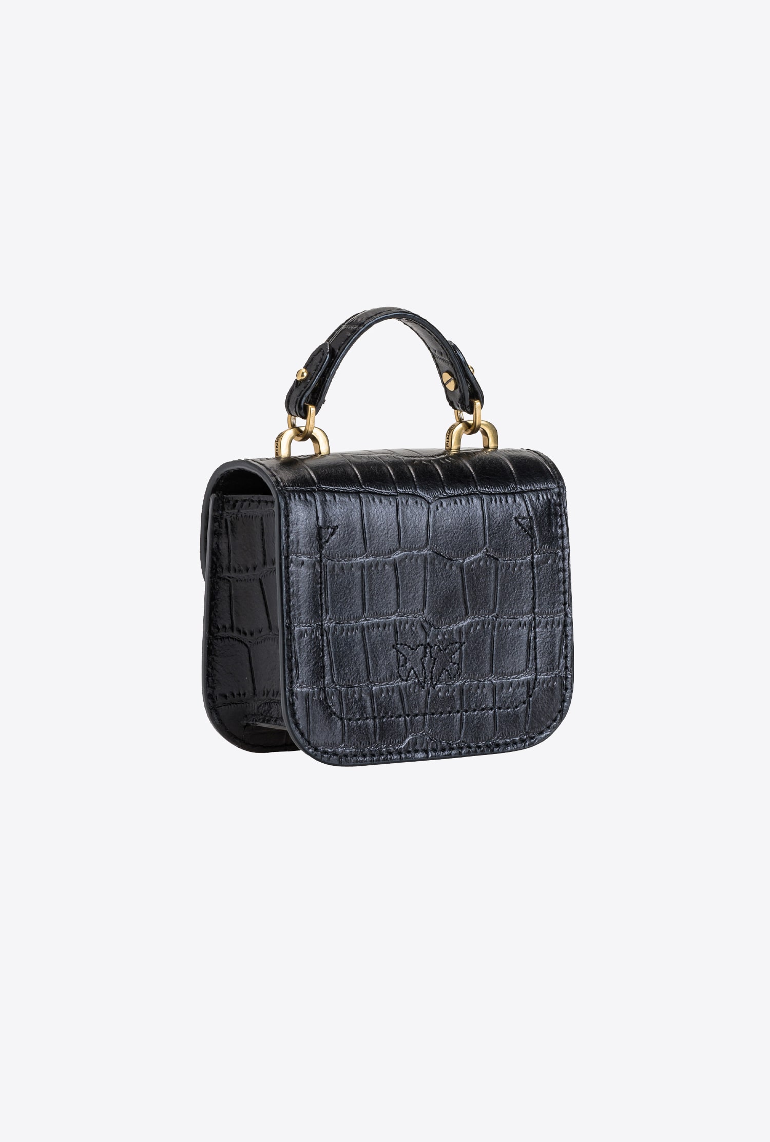 Micro Love Bag Bell Croco