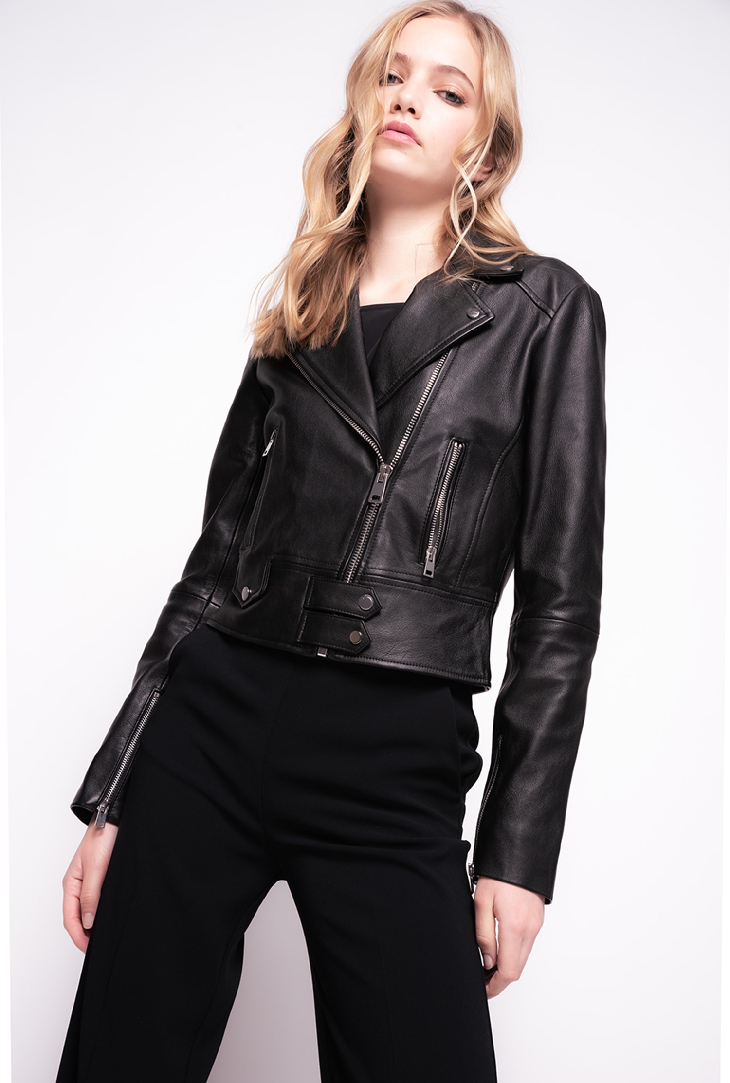 Nappa leather biker jackets